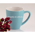 wholesale colored glazed porcelain mug